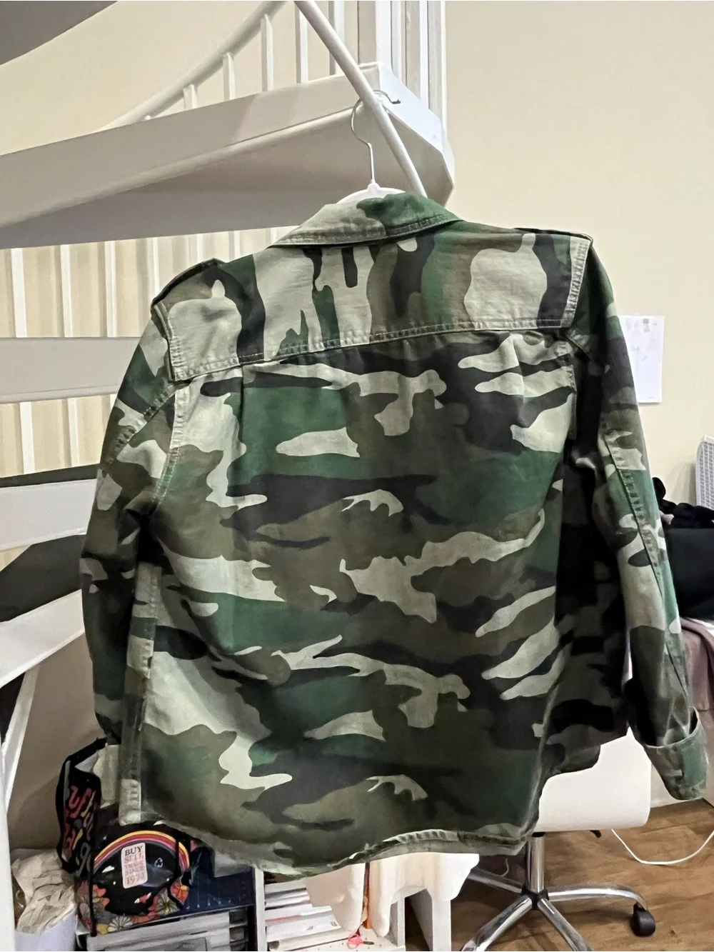 Women’s J Crew Camo Jacket